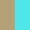 Khaki / Aqua